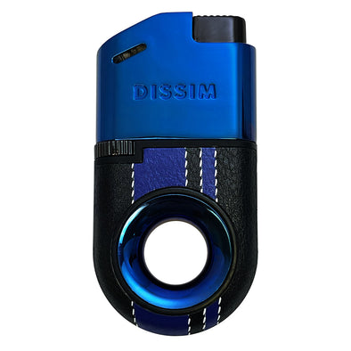 Luxury Lighter Turismo-Luxe Limited Edition Racing Series in Blue w/ Blue Stripes