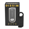 Black Slim Torch Metal Lighter - with packing box