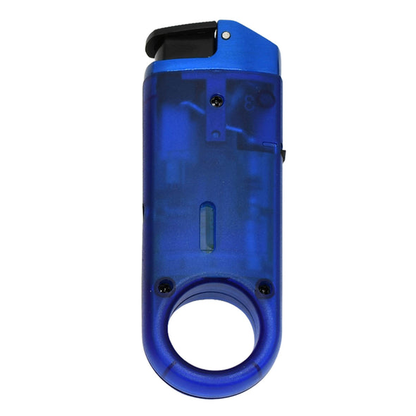 Dissim Clear Slim Torch Lighter - Blue Clear Design