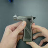 Video Presentation of the Dissim Hammer Butane Lighter in Gunmetal Finish