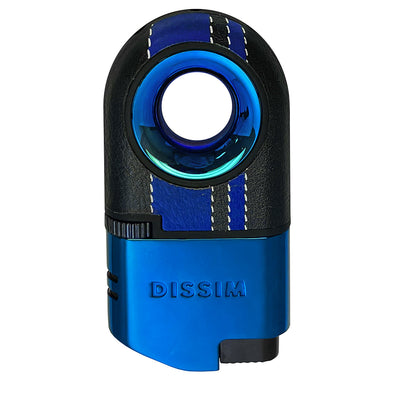 Luxury Torch Lighter Turismo-Luxe Racing Series - Blue w/ Blue Race Stripes