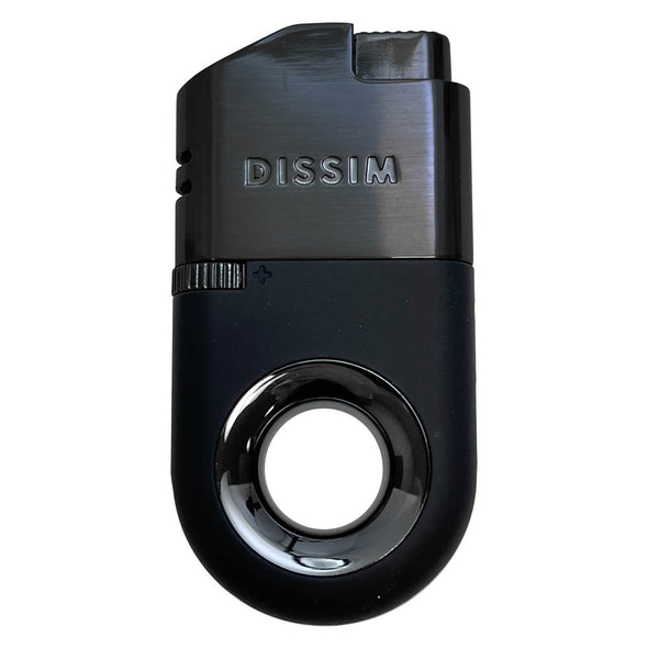 Dissim Gray Butane Torch Lighter