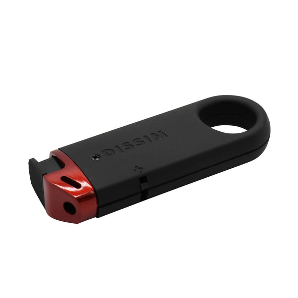 Dissim Slim Soft-Flame Lighter - Red