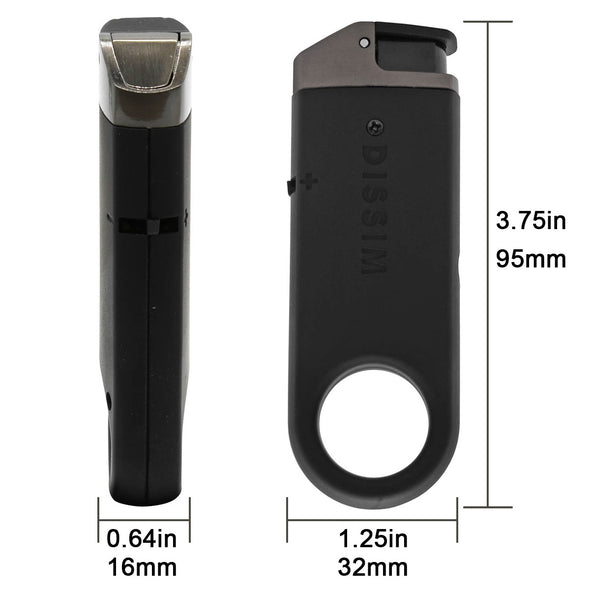 Dissim Slim Torch Lighter - Gunmetal