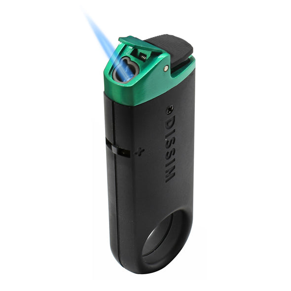 Dissim Slim Torch Lighter - Green