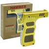 Dissim Hammer TORCH Lighter - Gold (side view with packaging)