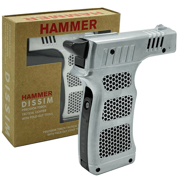 Hammer TORCH Precision Lighter - SILVER finish w/ packaging