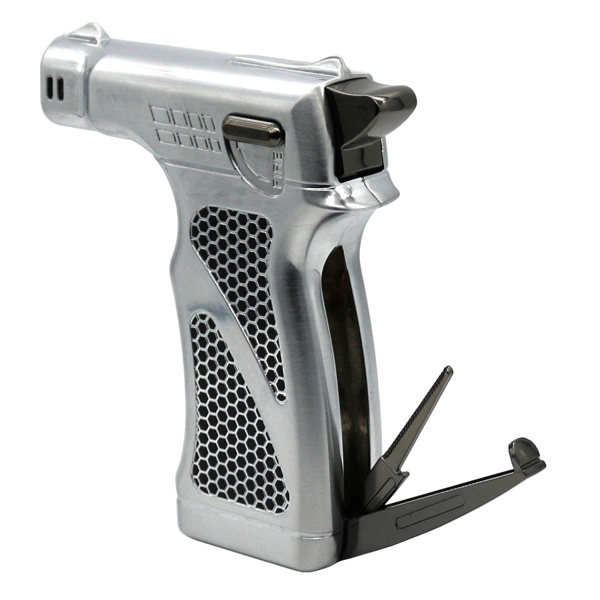 Dissim Hammer Butane TORCH Lighter - SILVER