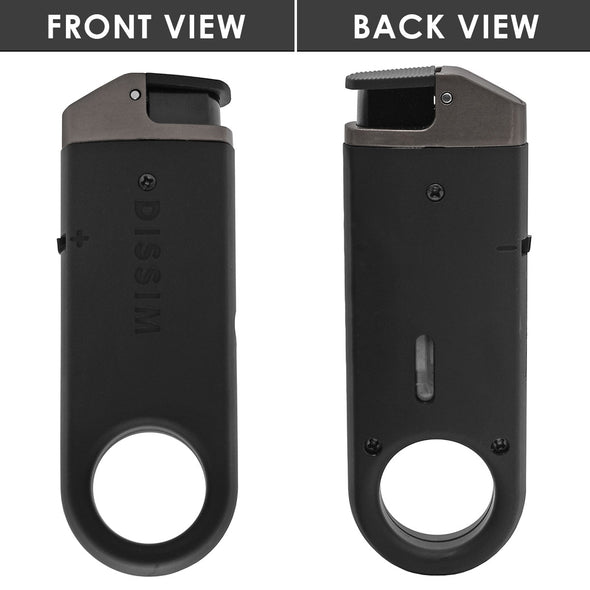Dissim Slim Torch Lighter - Gunmetal