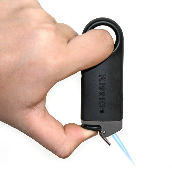 Dissim Slim Torch Lighter - Gunmetal