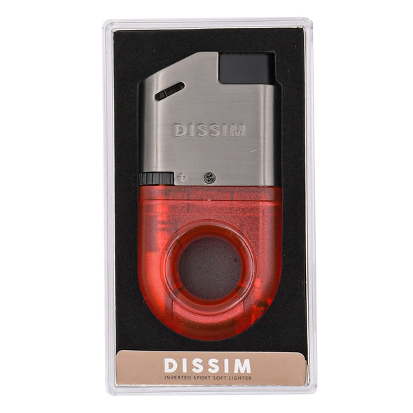 Dissim Sport Soft-Flame Lighter - Red