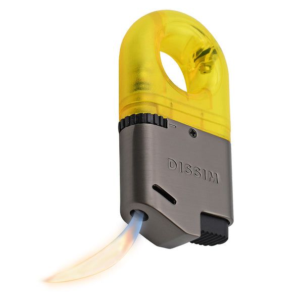 Dissim Sport Soft-Flame Lighter - Yellow