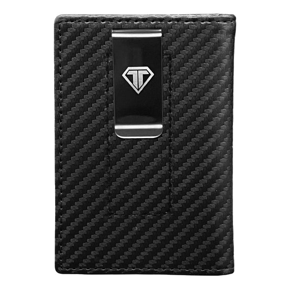 Turismo Carbon Fiber Luxury Wallet - Back