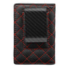 Turismo Luxe Red Diamond Stitch Wallet - Back
