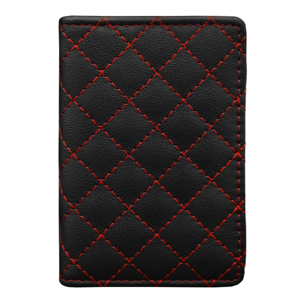 Turismo Luxe Red Diamond Stitch Wallet